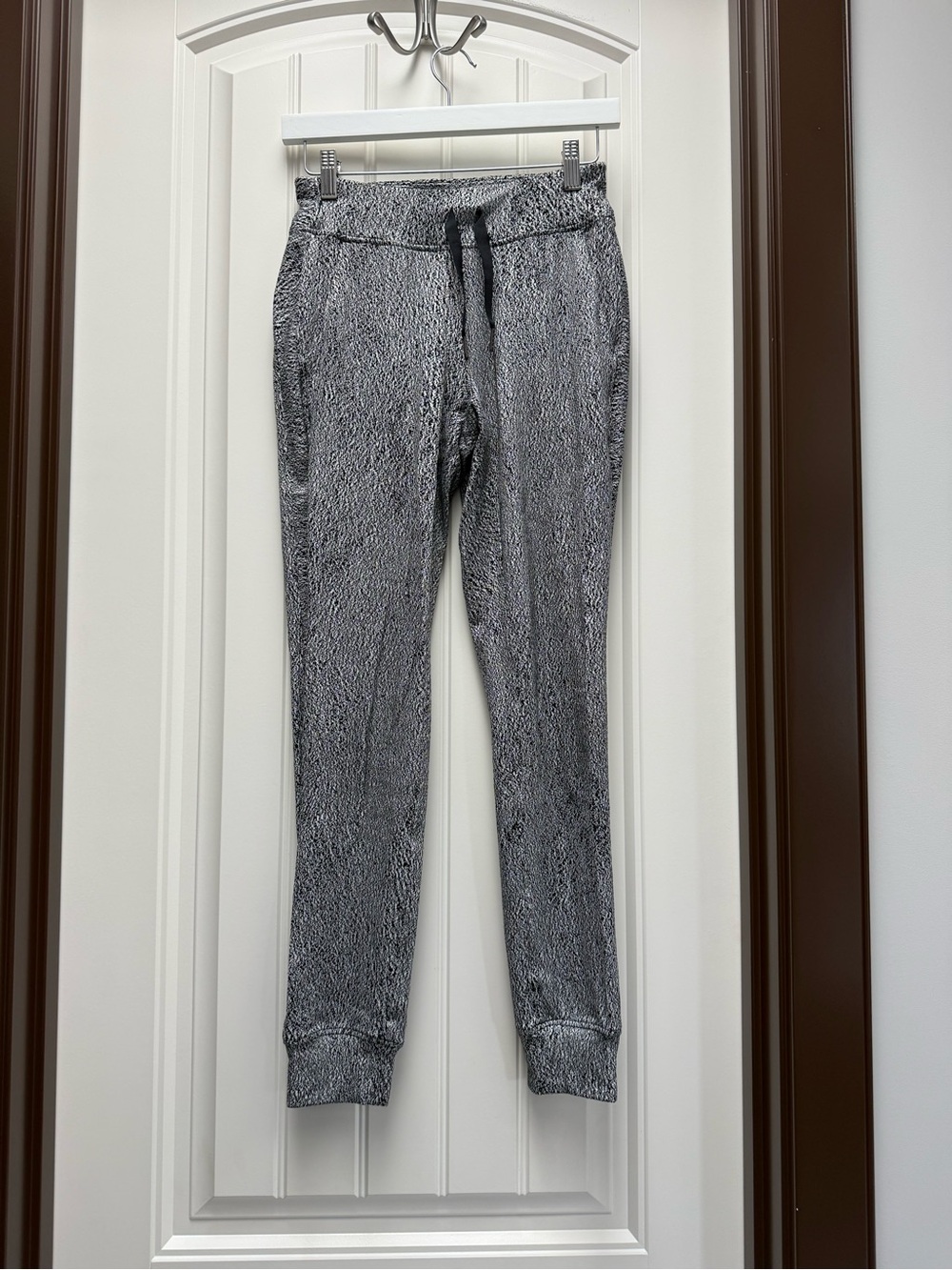 lululemon athletica Gray & Black Marled Drawstring Joggers